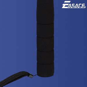 easace telescopic back scratcher with long handle 21.5 inch adjustable backscratchers telescoping for women men pregnant extendable head body scratcher retractable over sized bristled scratcher（blue）