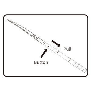 easace long handle bath body brush & lotion applicator for back scrubber, shower brush with soft bristles for wet or dry