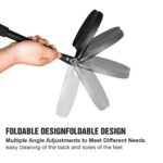 easace silicon body brush for back with long handle bath brush